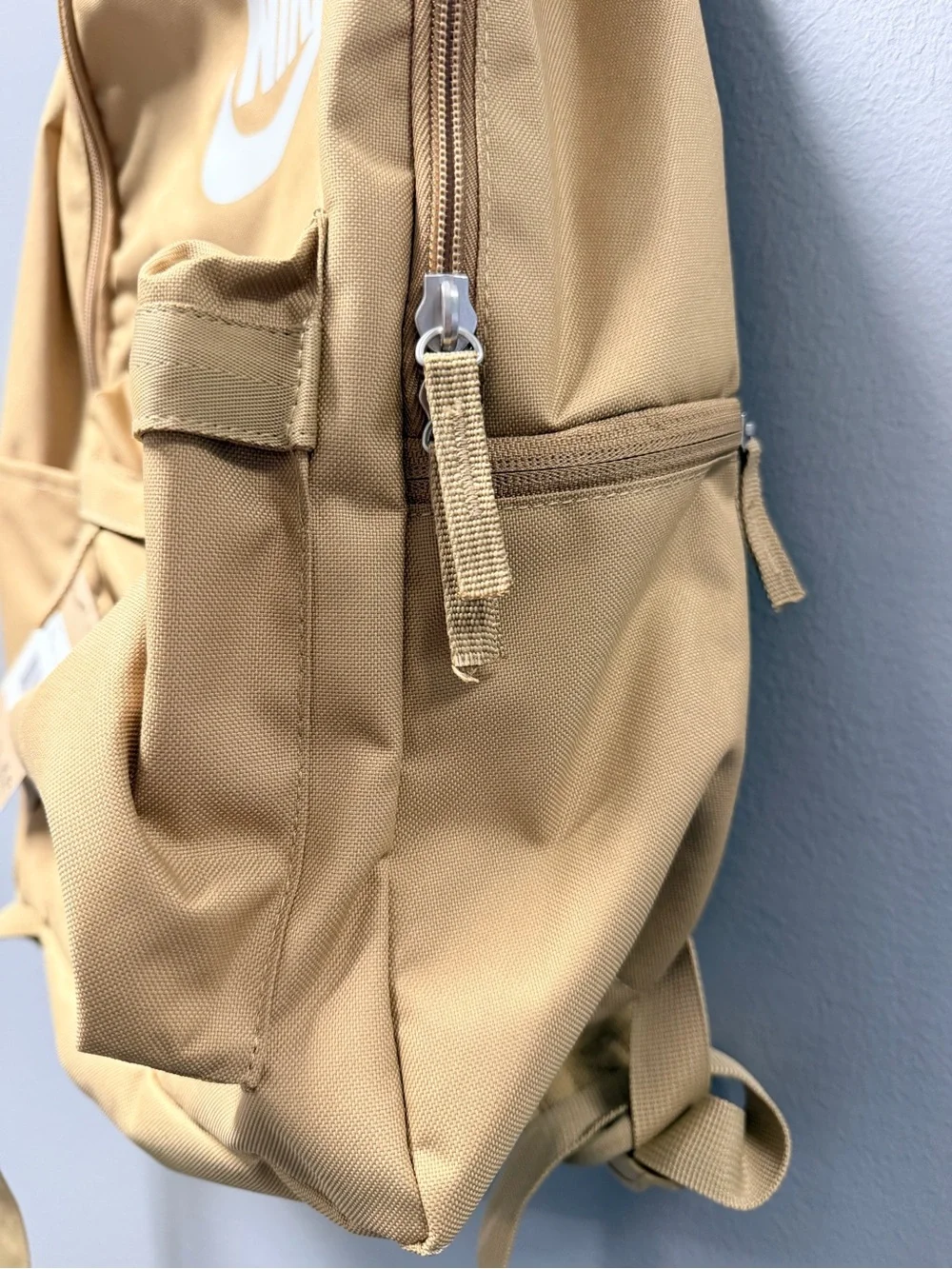 NWT Nike Heritage Backpack Parachute Beige White Logo DC4244-297